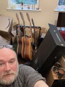 Guitar rack and studio gear